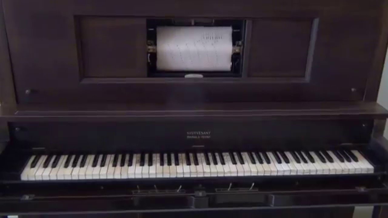 Stars and Stripes Forever Played on Antique Player Piano