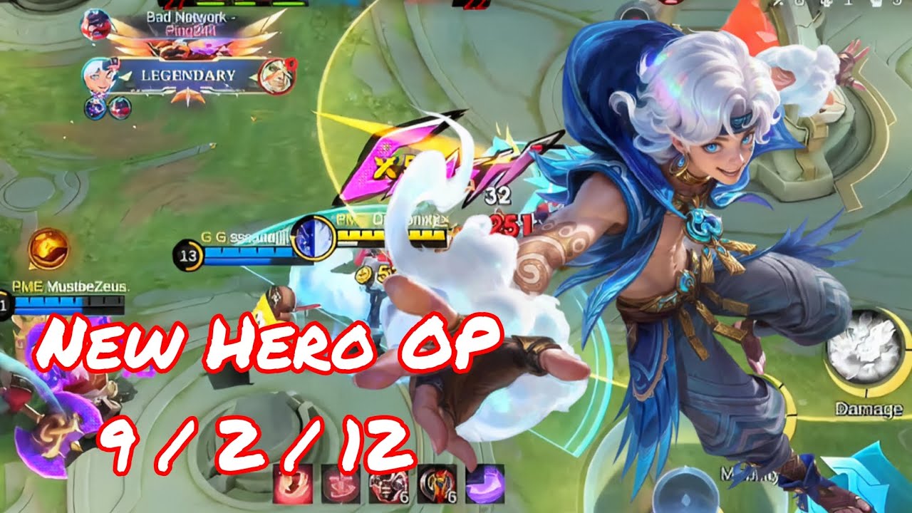 NEW HERO SORA IS BROKEN?!😱Legendary 9/2/12 Gameplay | MLBB | #mobilelegends #mlbb #sora #fightermlbb