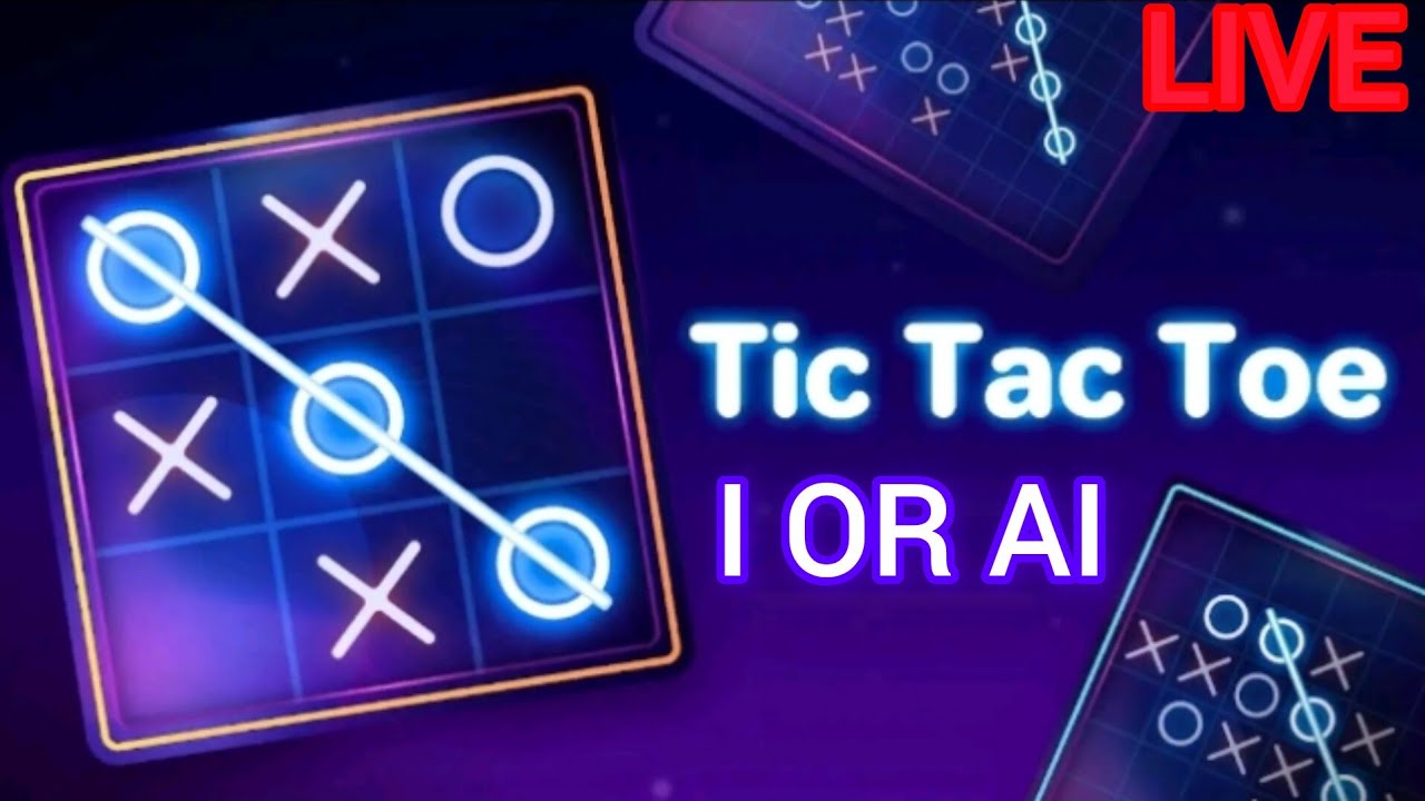 TIC TAC TOE:I OR AI WILL WIN THIS GAME LETS SEE #shortsfeed #tic-tac-toe #shortslive @gaming