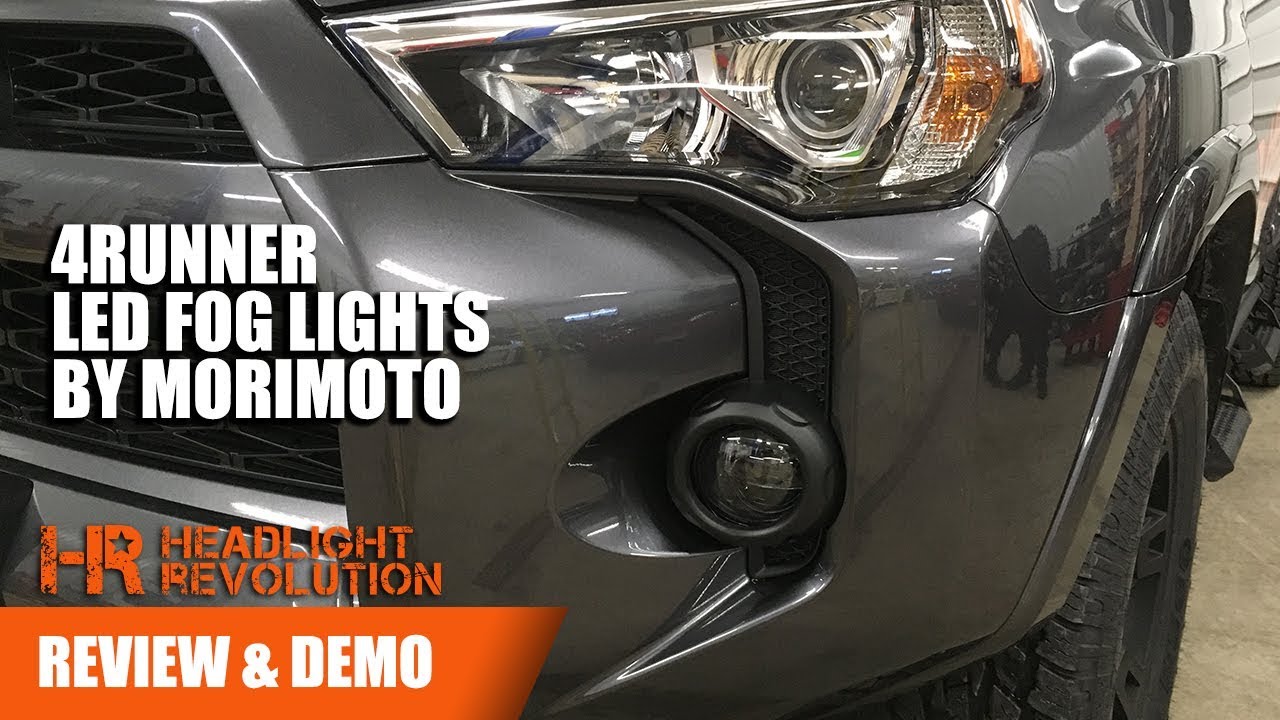 Morimoto XB LED Fog Light Toyota 4Runner Review and Demo  | Headlight Revolution