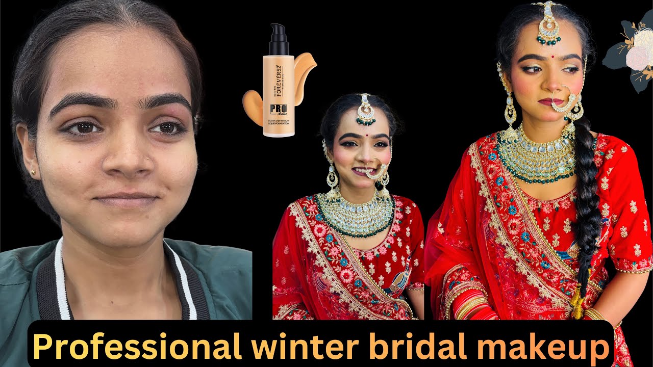 Winter Bridal Makeup Look | Forever 52 Professional Bridal Makeup
