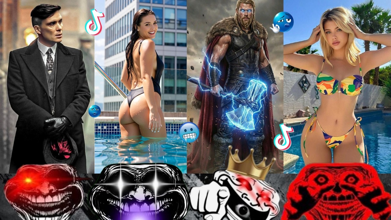 🥶 COLDEST MOMENTS TROLLFACE TIKTOKS 🔥🥵 PHONK TROLL EDITS #usa