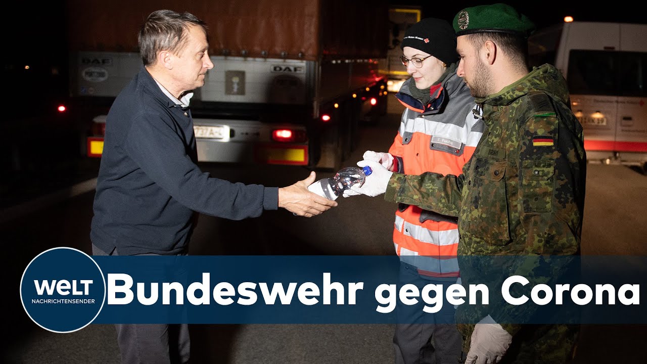 BUNDESWEHR IM CORONA-EINSATZ: In der Coronavirus-Krise wird die Hilfe von Soldaten benötigt