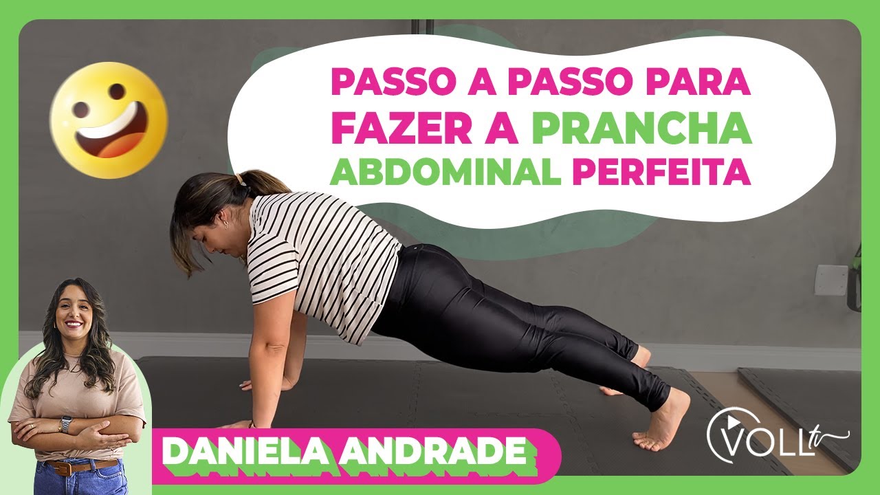 Como fazer a prancha abdominal corretamente 2.0