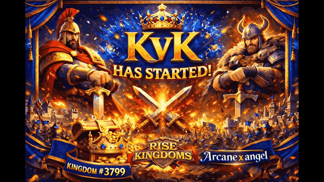KVK 4 IN KINGDOM #3799 | KVK 4 | RISE OF KINGDOMS