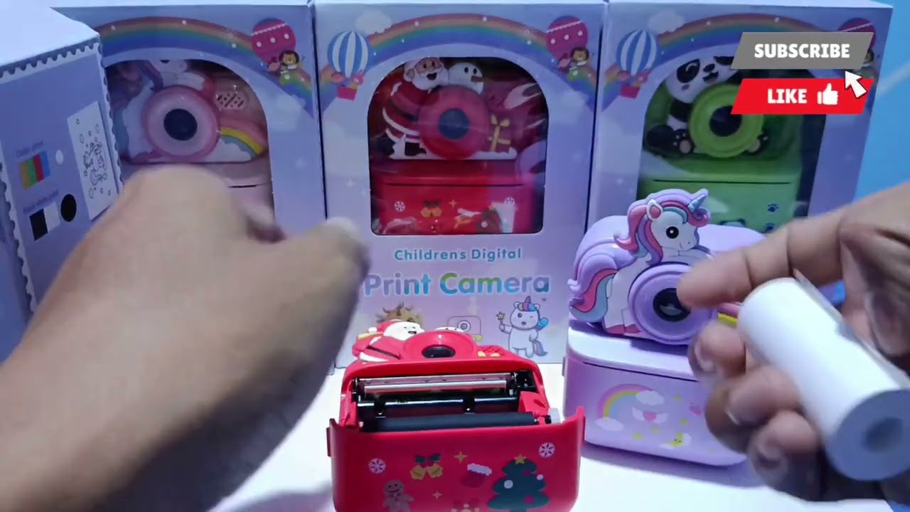 Cámara Impresora Para Niños | UNBOXING - TUTORIAL ESPAÑOL 