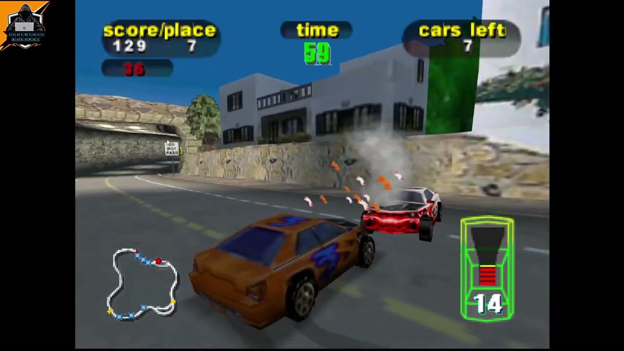 Destruction Derby 64 - N64 Sample