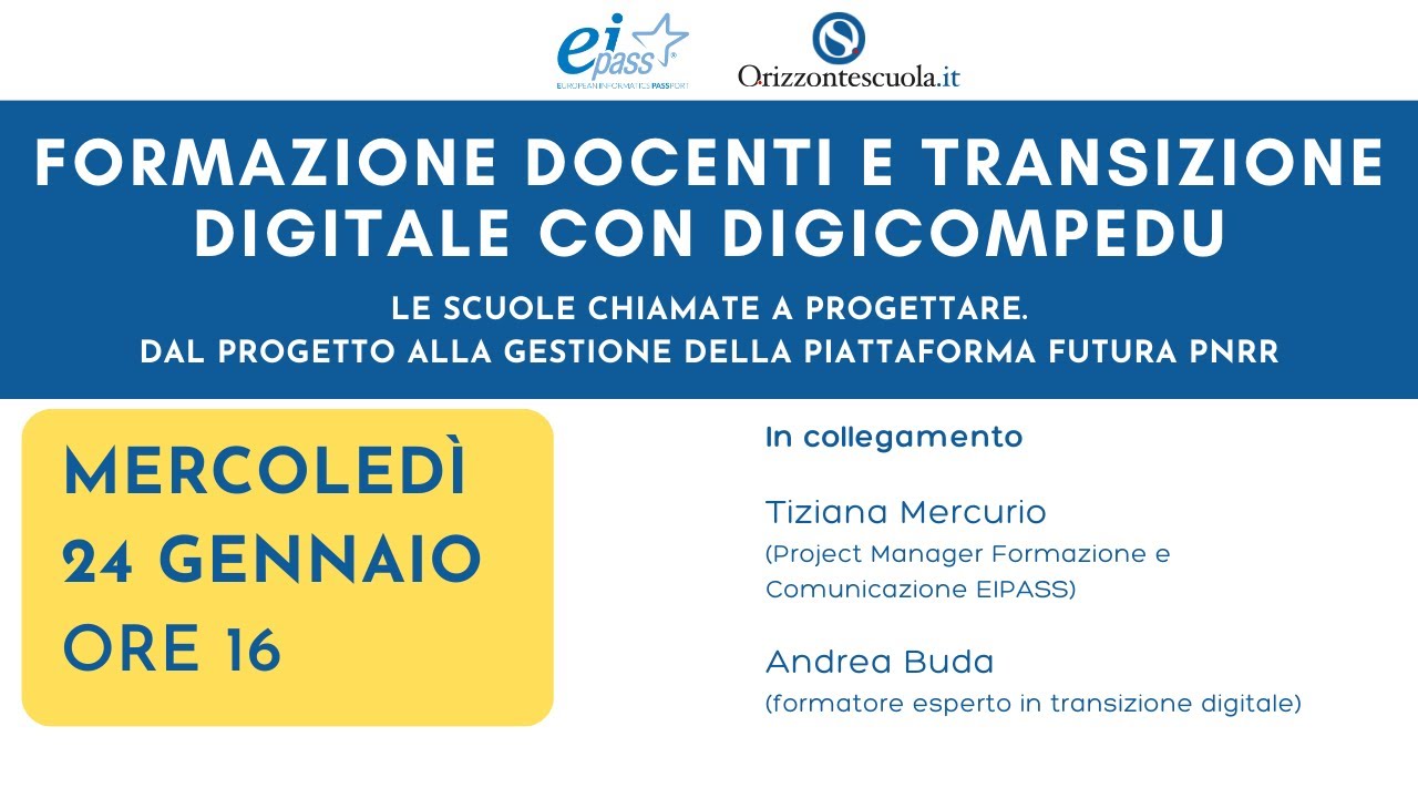 Formazione docenti e transizione digitale con DigiCompEdu: dal progetto alla piattaforma FUTURA