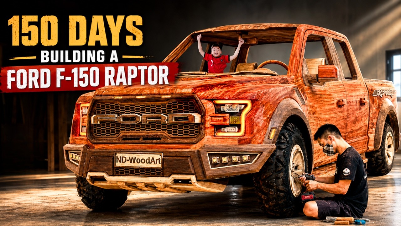150 дней на создание Ford F-150 Raptor для моего дедушки (закадровый голос)