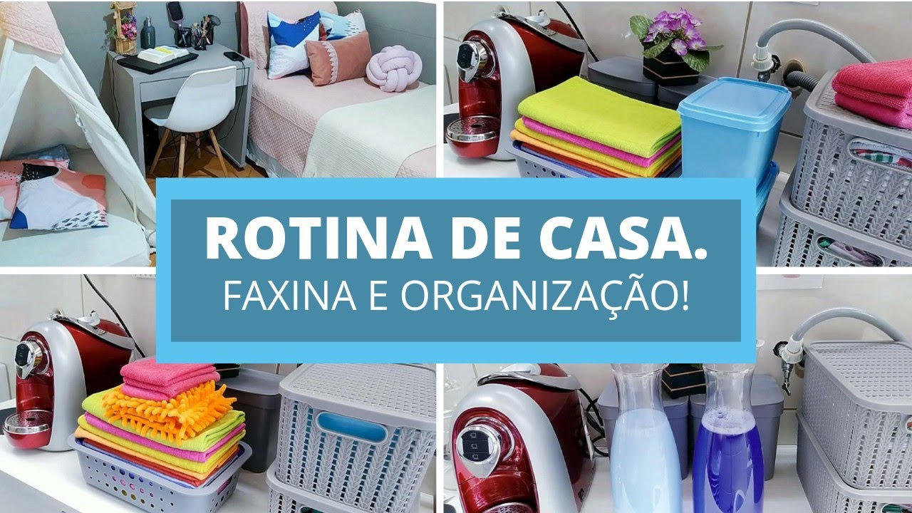 ROTINA DI&Aacute;RIA DE DONA DE CASA| Faxina e Organiza&ccedil;&atilde;o| Faxina Completa|Casa Limp&iacute;ssima|Decora&ccedil;&atilde;o|Dicas