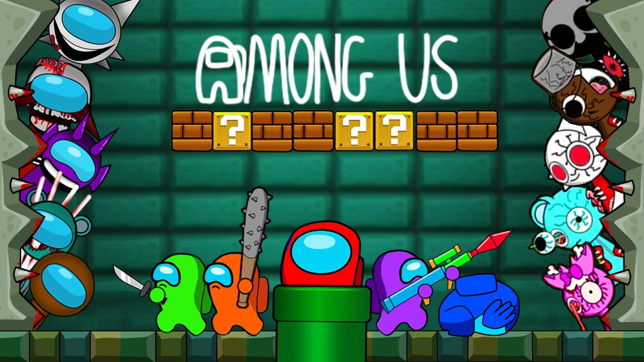 Mini Crewmate vs Lore Monster in Secret Maps | Hidden Battle