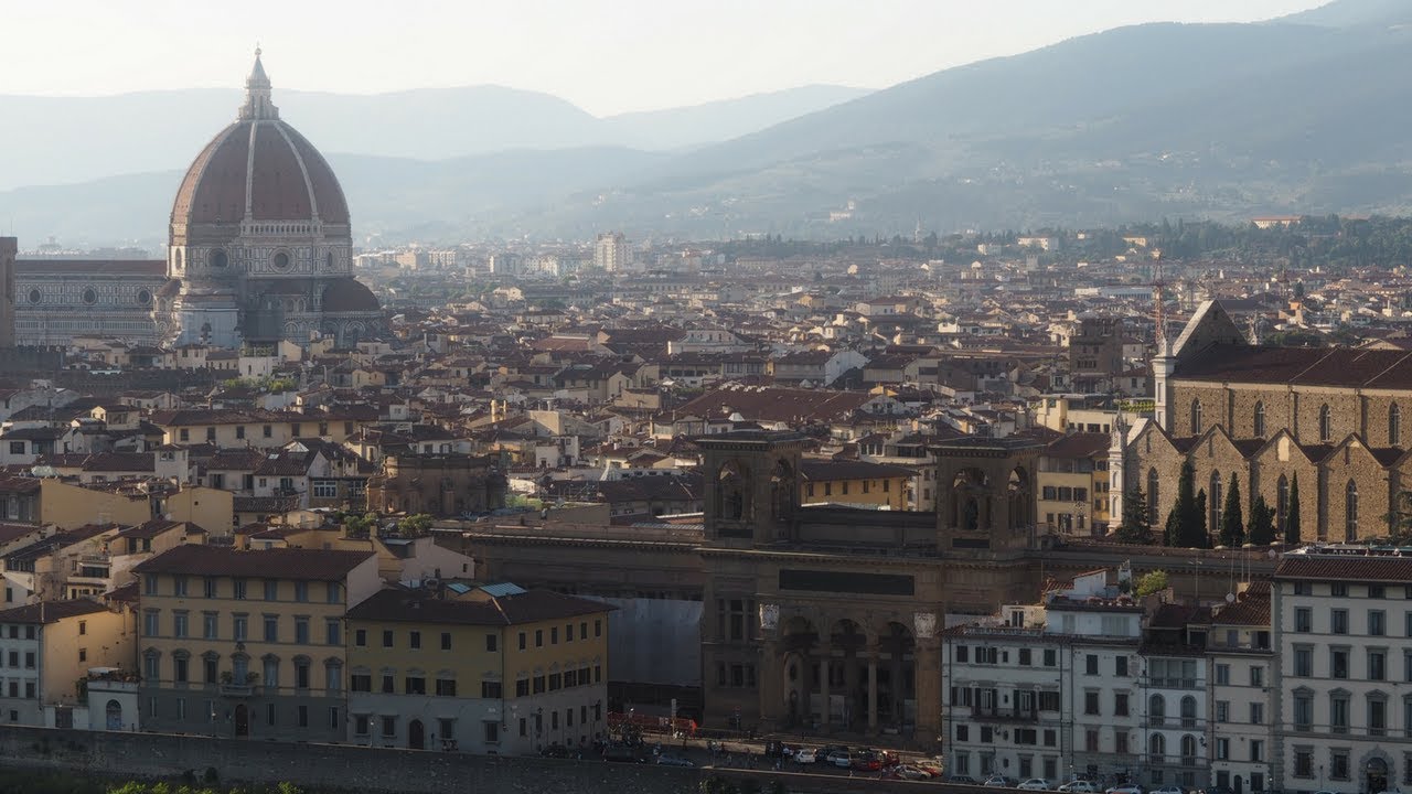 WALKING FROM THE PONTE VECCHIO TO PIAZZALE MICHELANGELO | FLORENCE