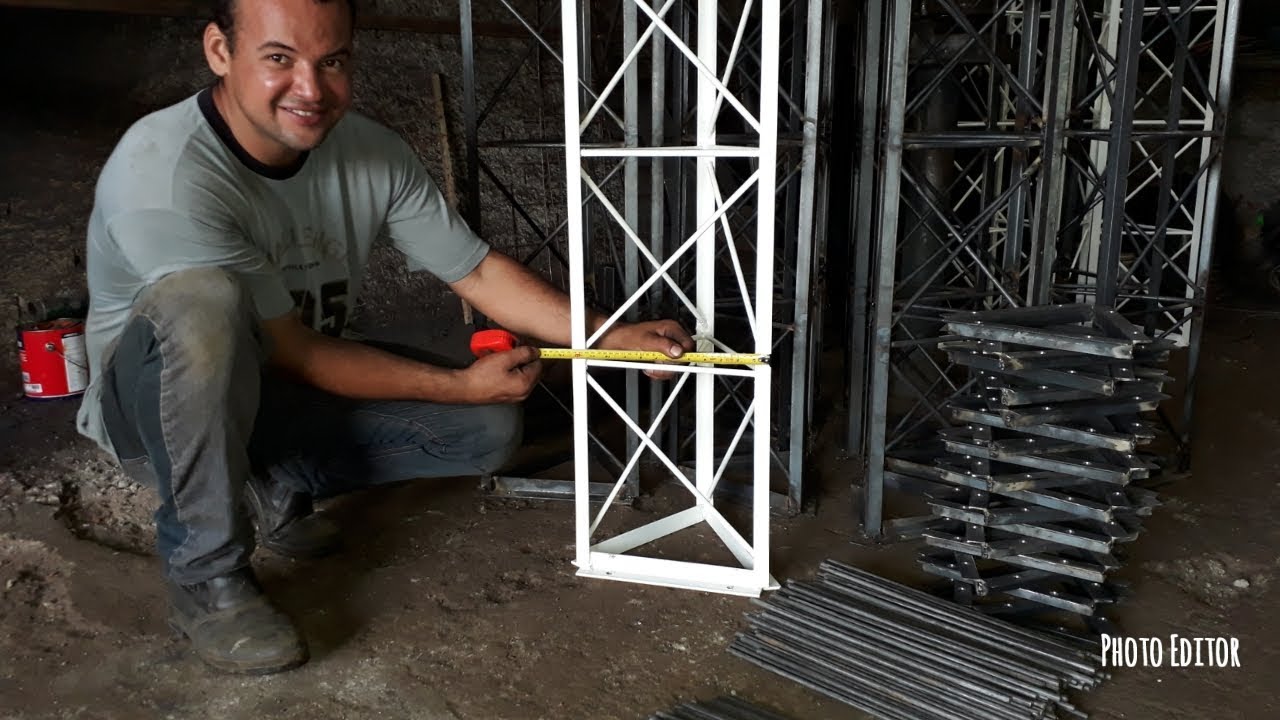 Como calcular o material a ser usado em um módulo de torre