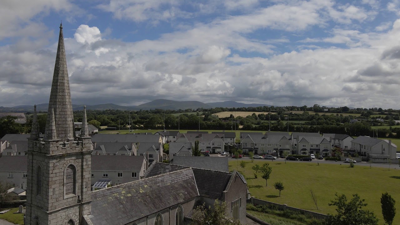 Rathvilly from the Air