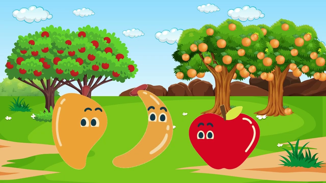 🌟🍓 Fruit Salad Song for Kids | Healthy Fruits for Children | Zona de Niños 🍉🍍🍌🌟
