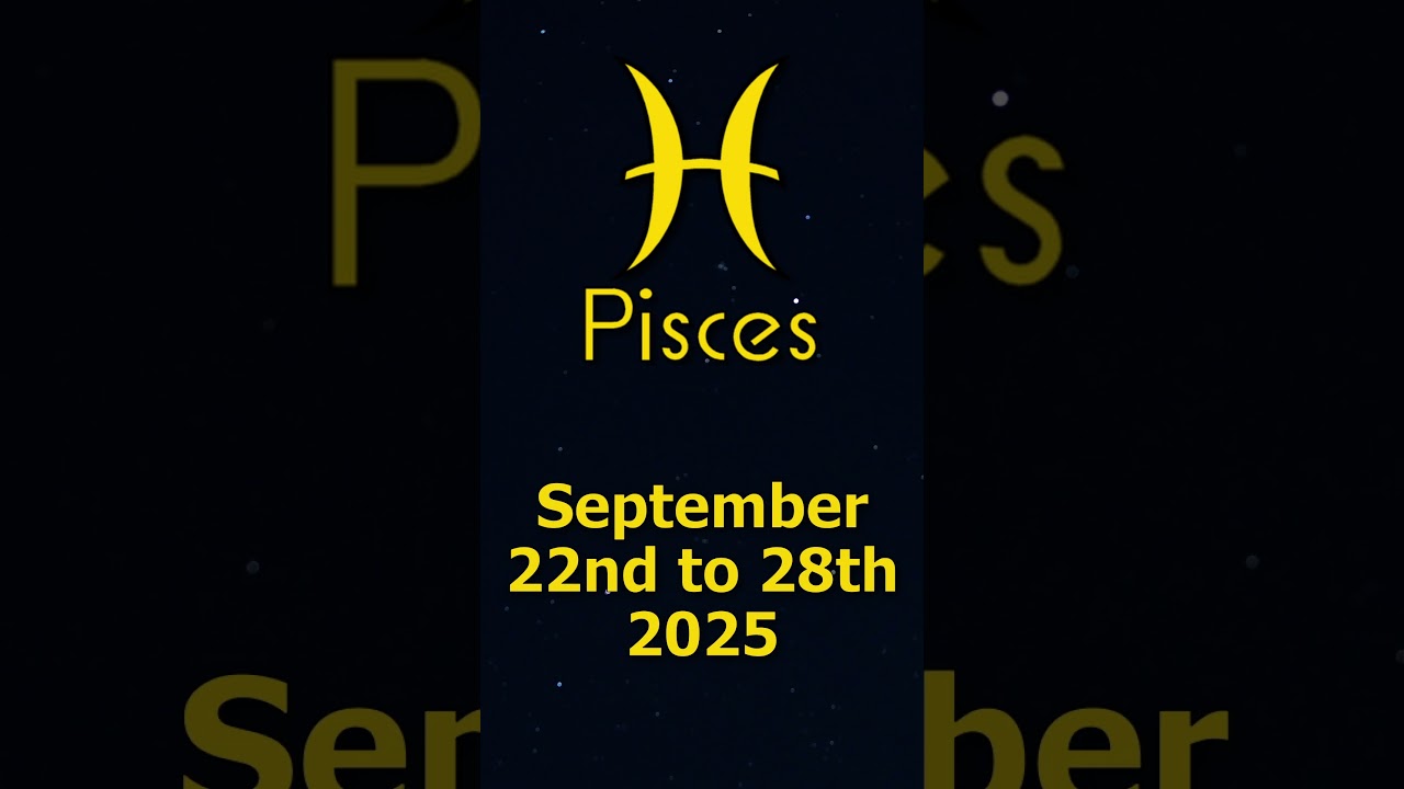 ♓️Pisces Weekly Horoscope September 22nd to 28th, What the Stars Reveal! 