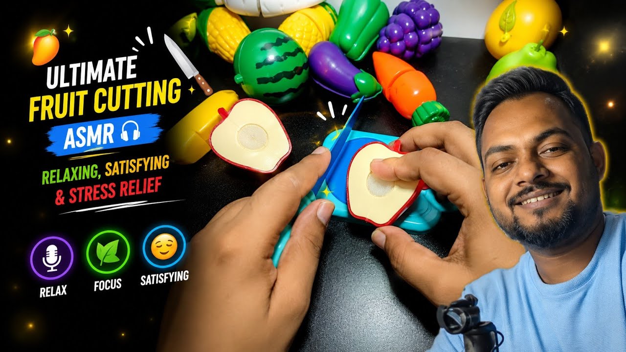 Ultimate Fruit Cutting ASMR 🥭 | Relaxing, Satisfying & Stress Relief