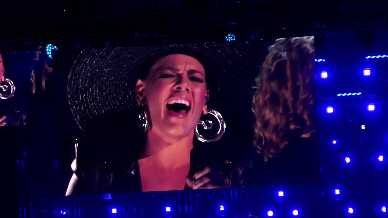 Pink What About Us FireAid Benefit Concert Kia Forum Inglewood California USA January 30, 2025