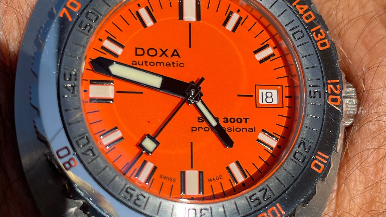 A Closer look at my Doxa Sub 300T