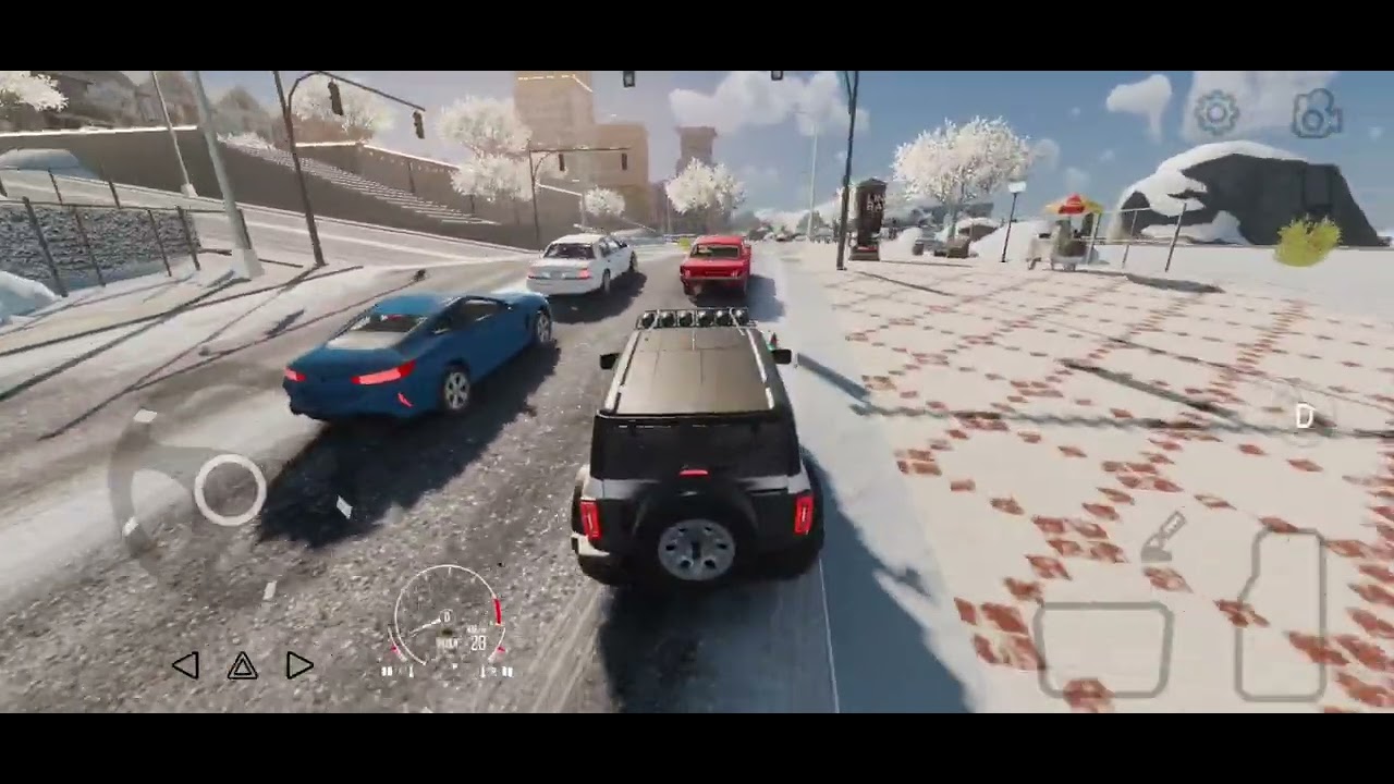 Jeep driving in the snow (CPM 2)