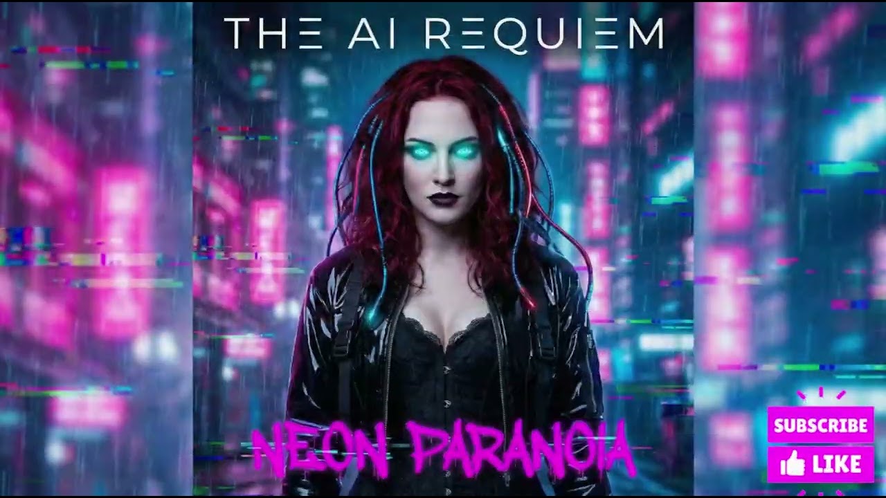 ☣️ NEON PARANOIA (Original Modern Metal) | THE AI REQUIEM