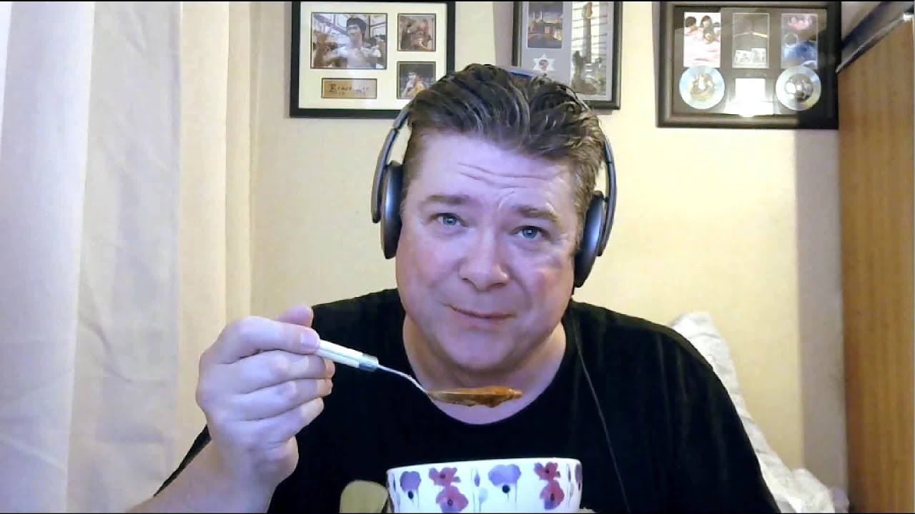 ASMR MUKBANG Eating Tomato, Basil And Crème fraîche Soup 🍅🌿 Drinking Ice Cold Sparkling Spring Water