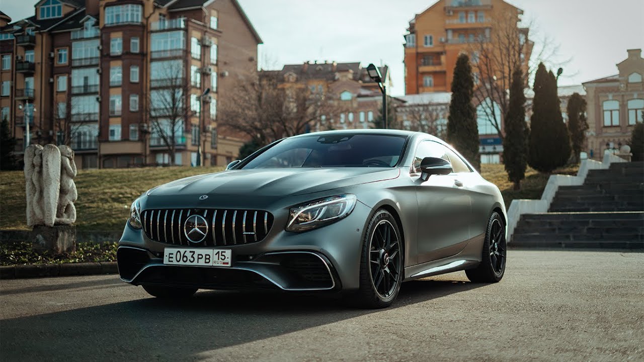 Mercedes Benz S63 AMG Coupe - S-Class под спортивки