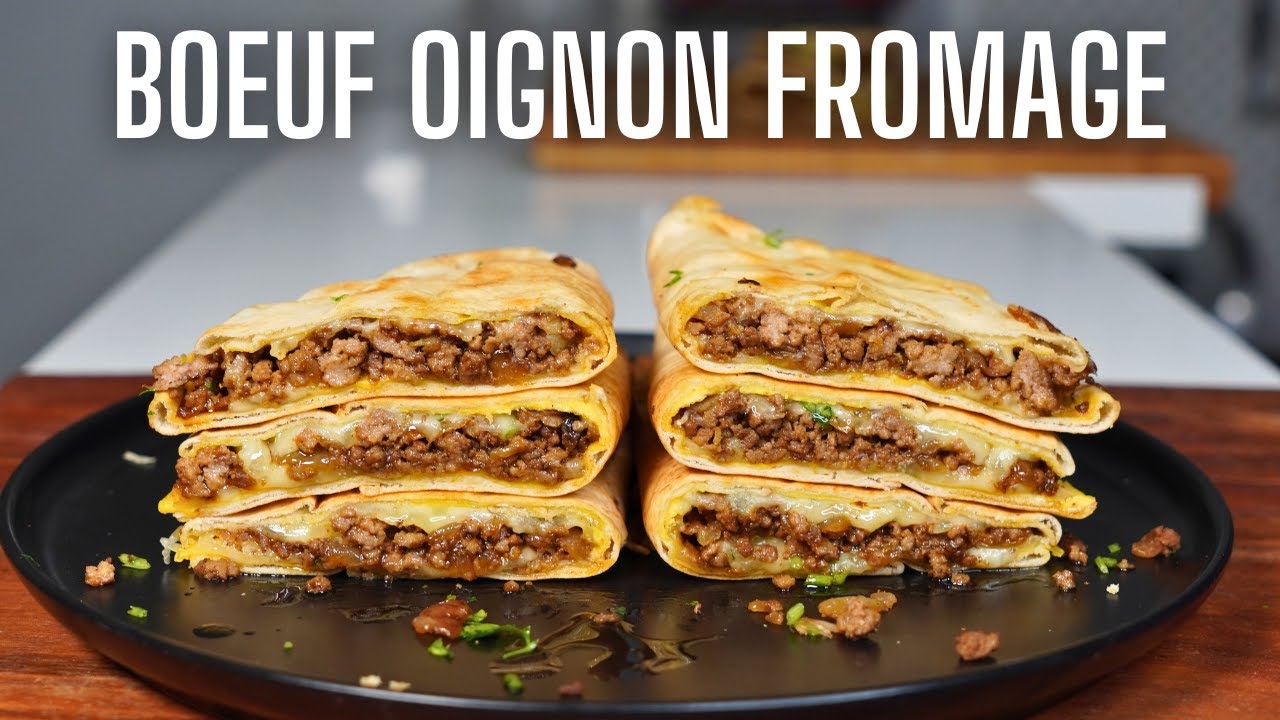 LE MEILLEUR SANDWICH BOEUF OIGNONS FROMAGE -- LE BOF