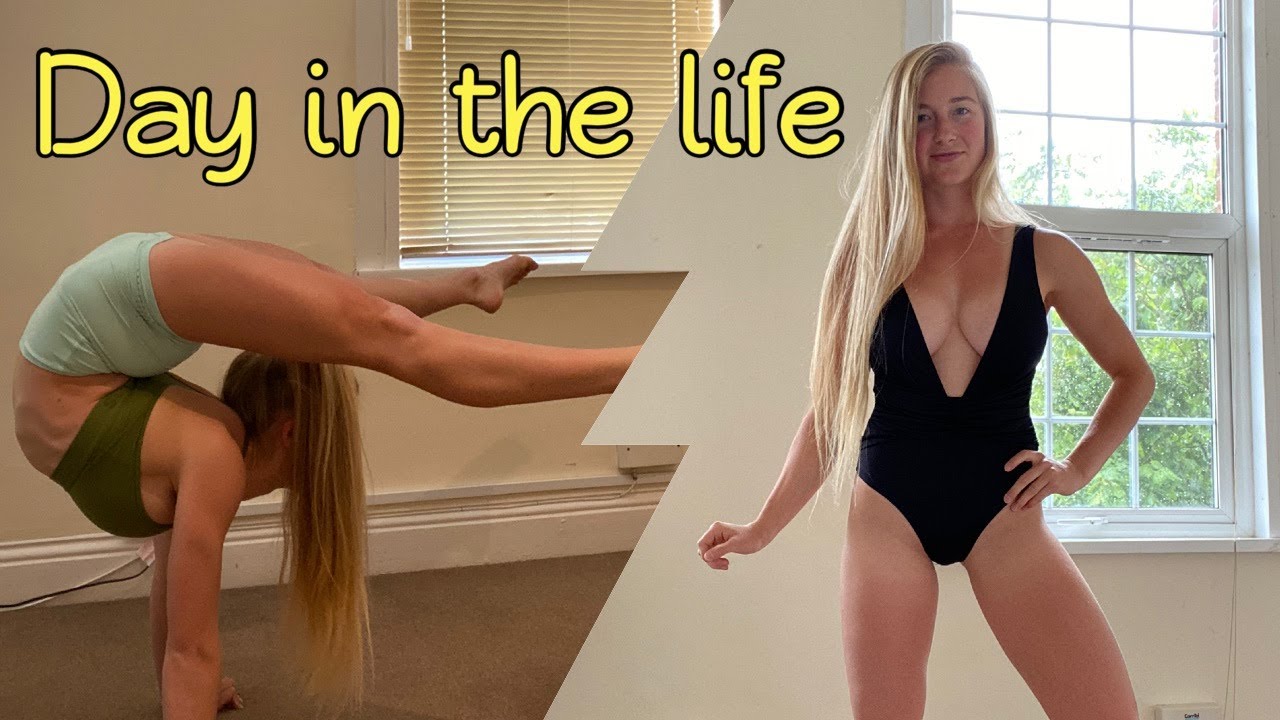 Day in Life Contortion Fitness Model