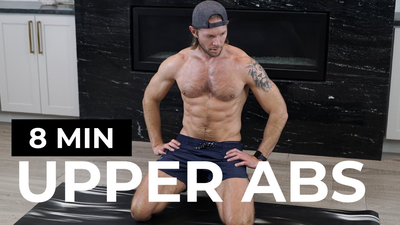 8 MIN AB WORKOUT | UPPER AB WORKOUT | 8 MINUTE ABS