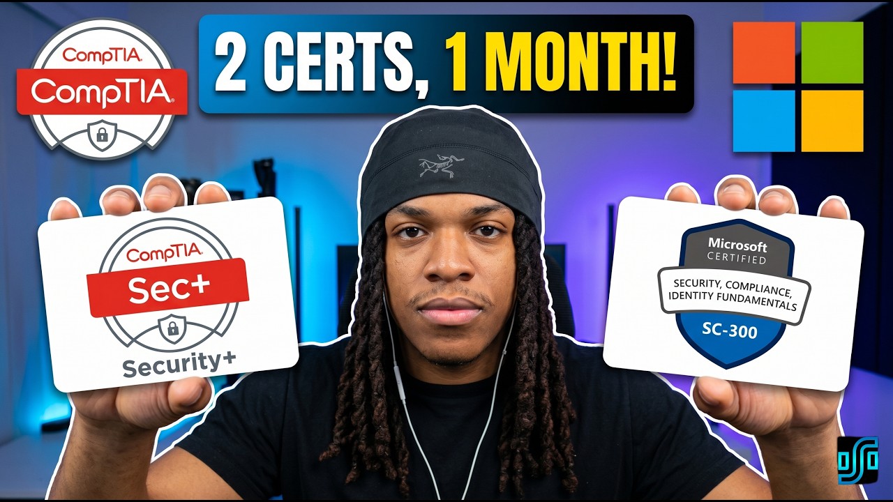 How I Got CompTIA Security+ & Microsoft Sc-300 in 1 Month!