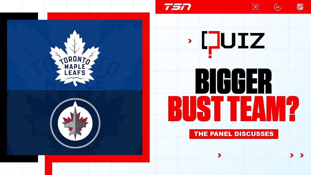 Maple Leafs or Jets - Who's been the bigger bust this year? | The Quiz