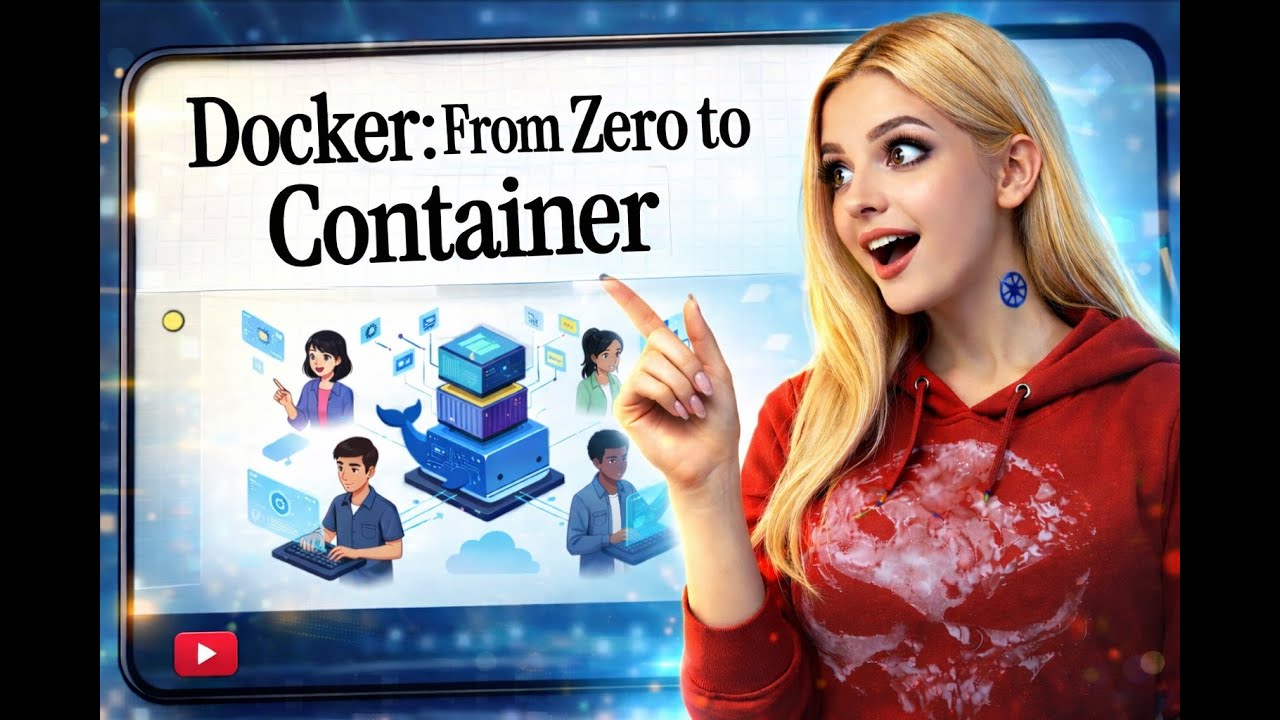Docker: From Zero to Container !!! | Full Beginner's Tutorial #devops #kubernetes #explain