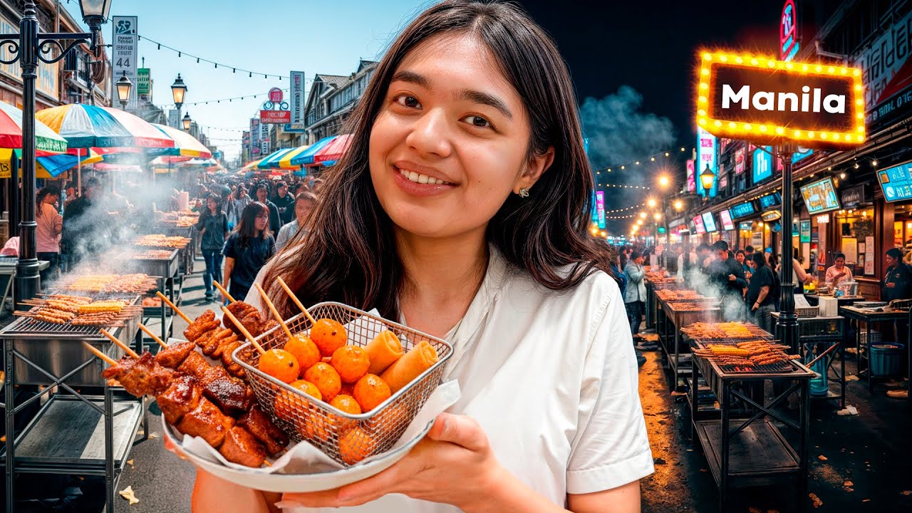 I Ate Like a Local for a Day in Manila’s Markets 🇵🇭