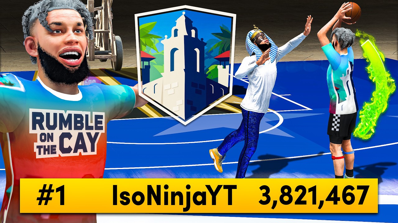 DOMINATING *NEW* RUMBLE ON THE CAY EVENT ON NBA 2K26! UNLOCKING UNLIMITED GATORADE + 1.5X REP SHIRT!