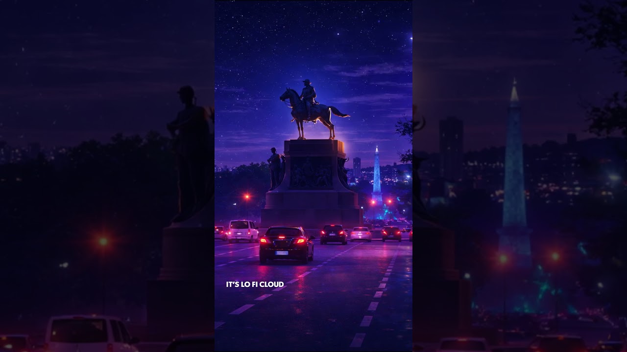 Night Neon City 🌃 Calm Lo-Fi Background Music 