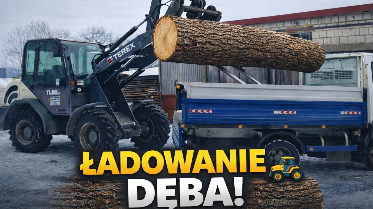 "Walka o Kubik"💪 ładowanie deba na isuzu✌️