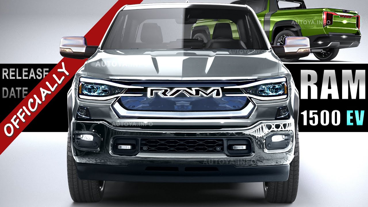 All-Electric RAM 1500 EV 2024 - FIRST LOOK & Officially Release Date of 2023 Truck Concept