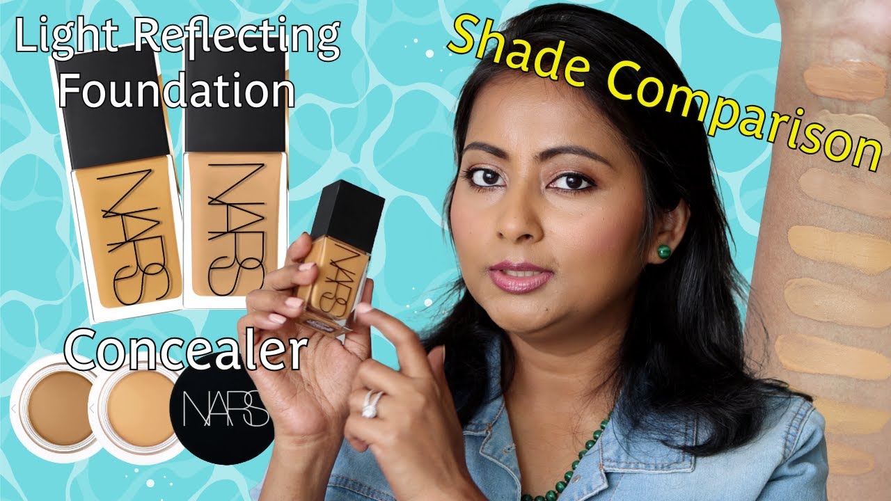 NARS Light Reflecting Foundation & Soft Matte Concealer Review | Wear Test, Shade Comparisons