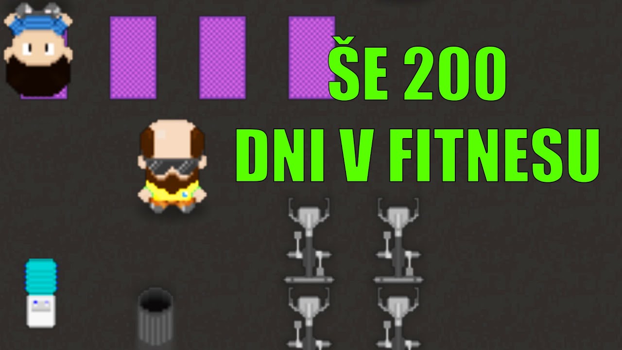 PREŽIVEL ŠE 200 DNI V SVOJEM FITNESU | Rec Center Tycoon