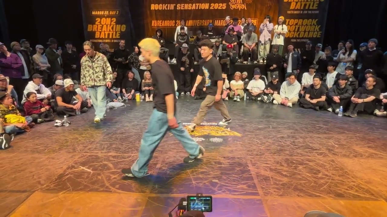 Neorocski & Ra1on vs Noodle & Beast, Top8, Rockin’ Sensation 2025 Day 2 -2on2 Breaking Battle