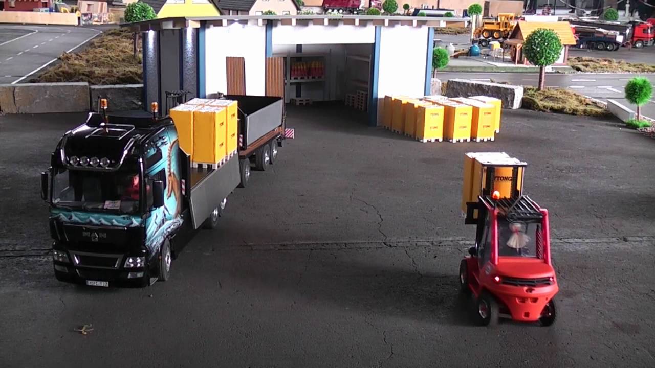 RC Linde forklift part2 / RC Linde Gabelstapler Teil2
