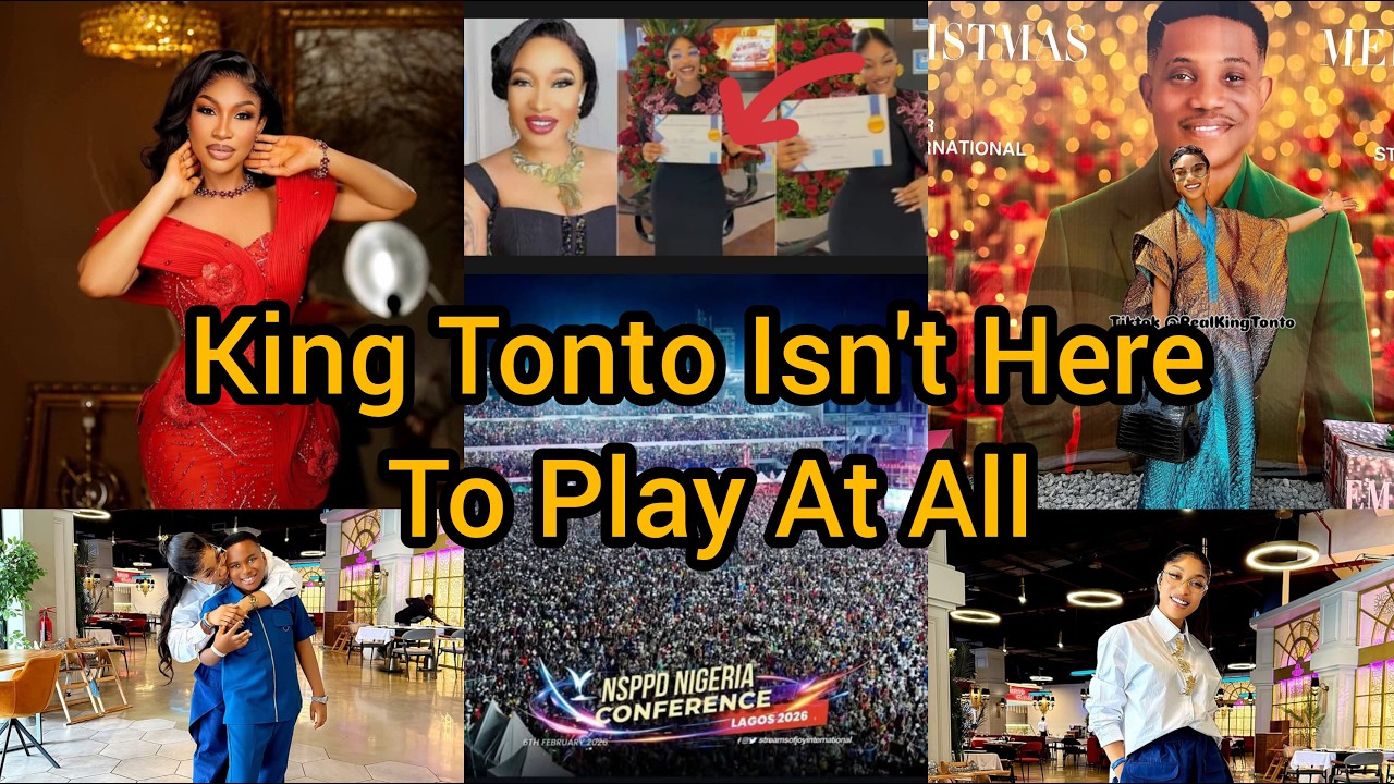 Congratulations to Tonto Dike, she made this happen