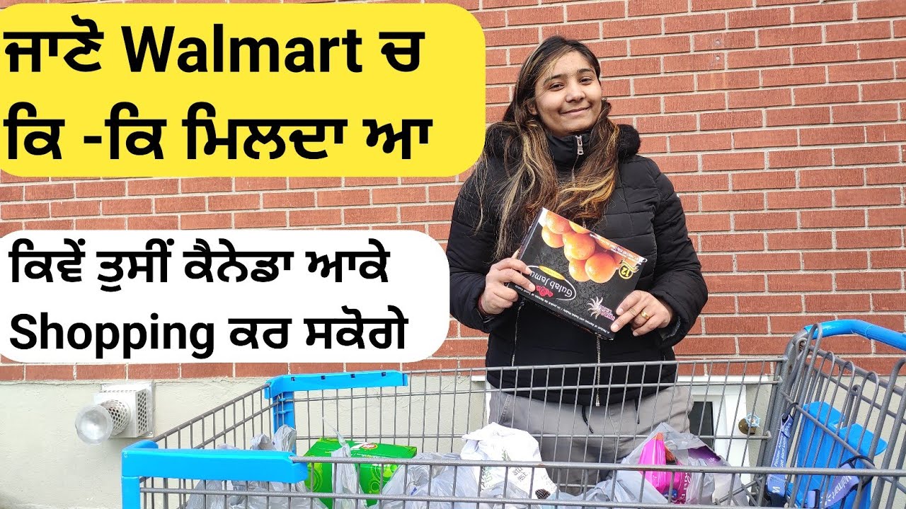 Grocery Shopping In Walmart Canada | Walmart Canada 2020 Vlogs #7