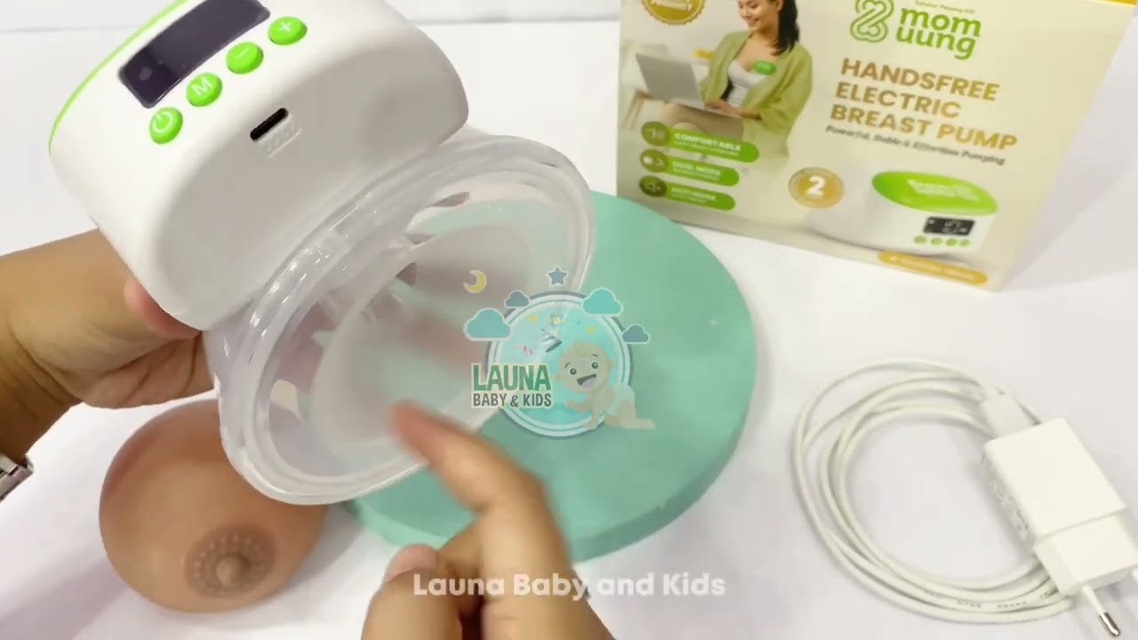 Cara Penggunaan Pompa Asi Handsfree Breast Pump Mom Uung