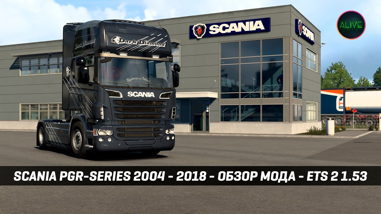 SCANIA PGR-SERIES 2004 - 2018 (JUseeTV) - ОБЗОР МОДА #ETS2 1.53