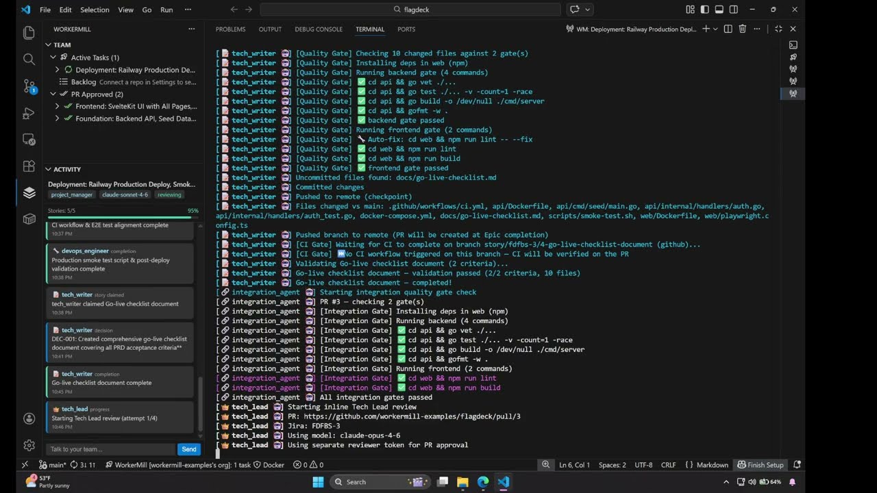 AI Coding Agents Build a Full-Stack App in 4.5 Hours — 21,000 Lines of Code