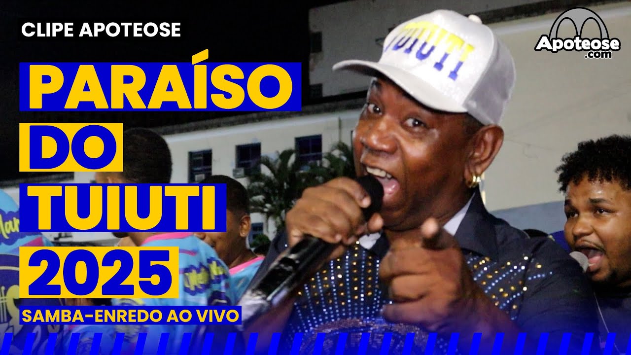 Paraíso do Tuiuti 2025 | Samba-enredo ao vivo | Clipe Apoteose Ep. 06/12 