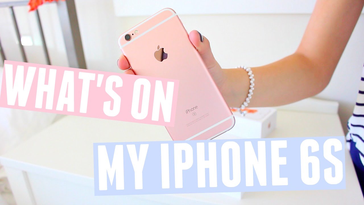 What's on my iPhone 6s?!┃Angela Dentone
