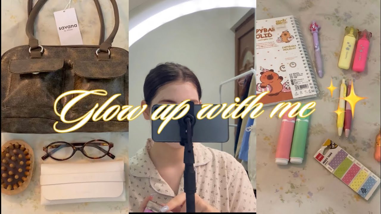 اول طلبية من سافانا🤩Glow up with me ✨للجامعة💗🫶🏻